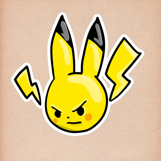 Pikachu - Pokemon Sticker - Honey and Fir