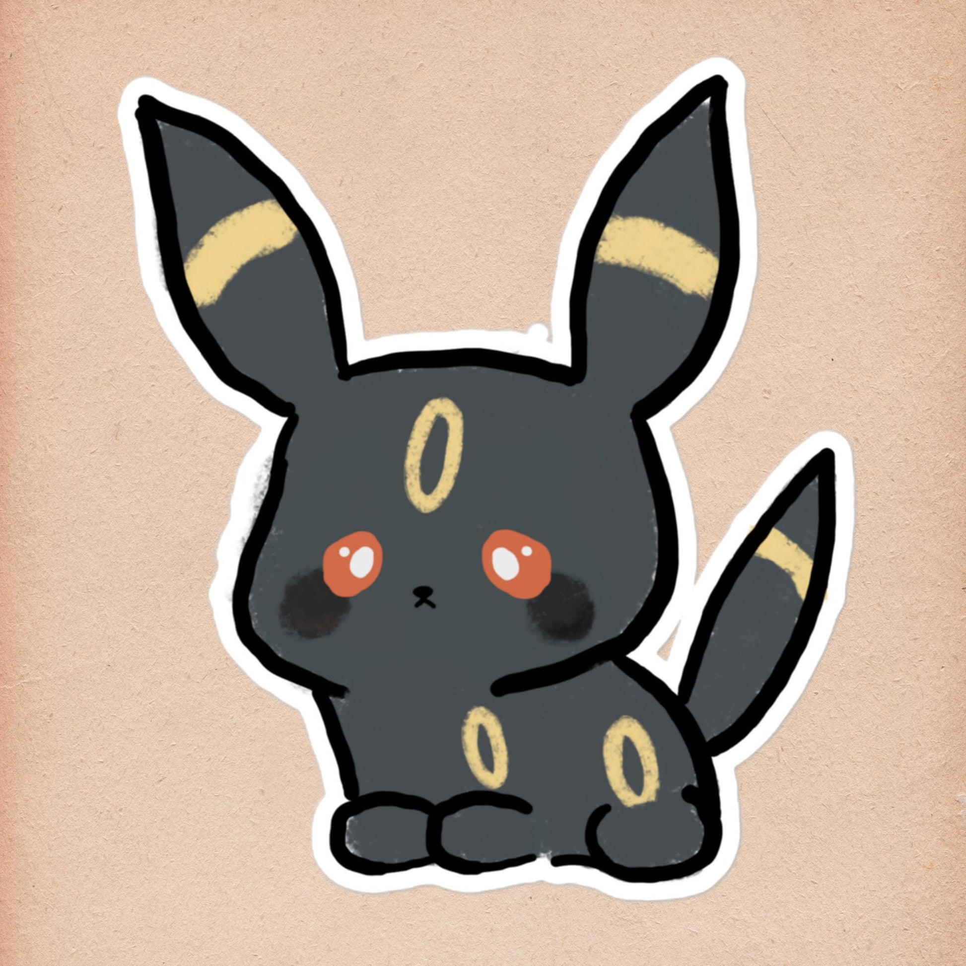 Umbreon - Pokemon Stickers - Honey and Fir